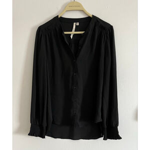 Bellatrix semi sheer ruffle blouse XS